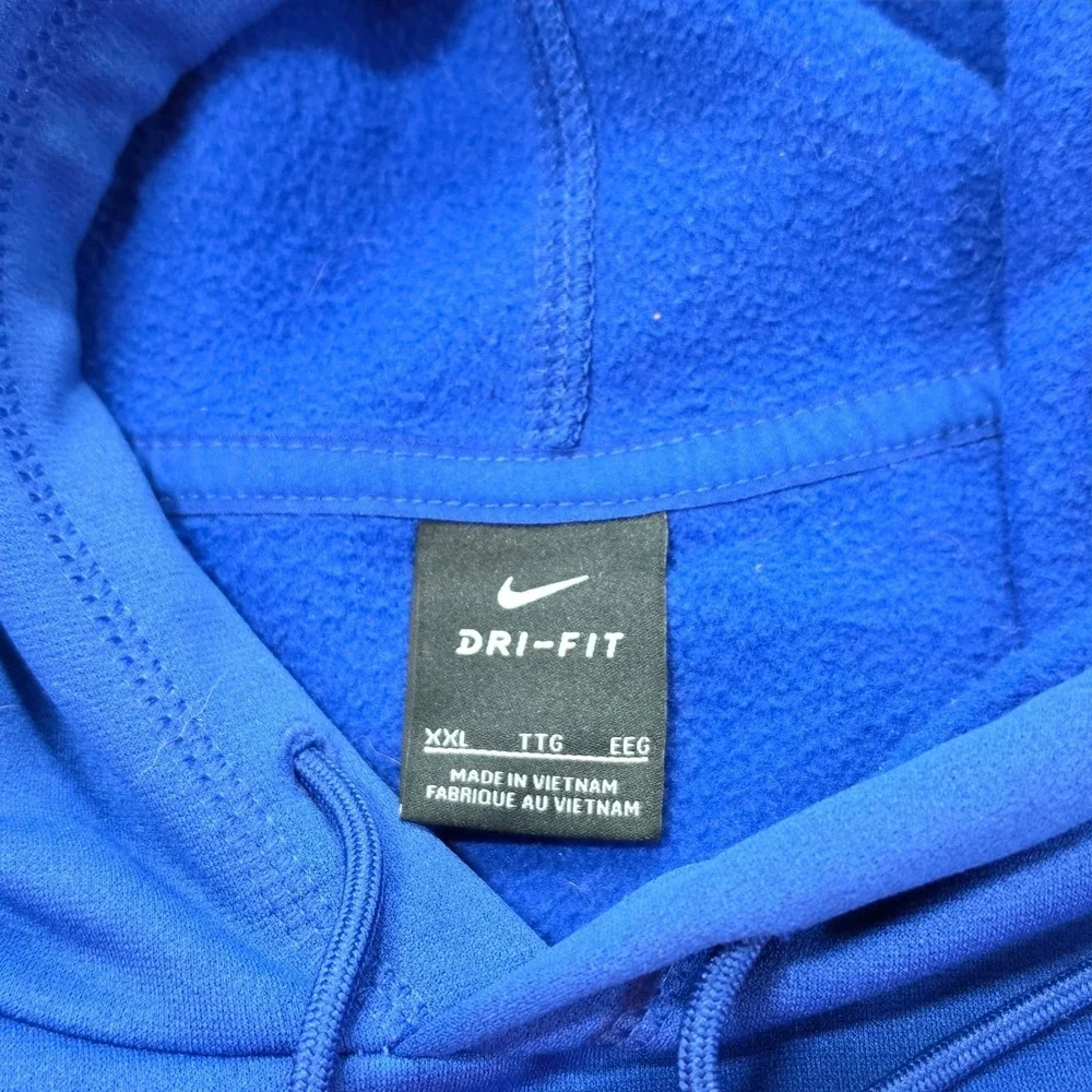 Nike Hoodie Mens XXL Blue Good LA Dodgers 2020 World Series Dri-FIT Sweatshirt